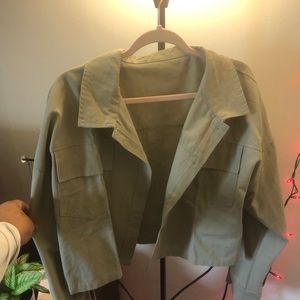 Green SHEIN Jacket🌸